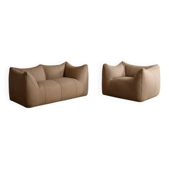Le Bambole sofa and lounge chair by Mario Bellini for B&B Italia, 1970s
