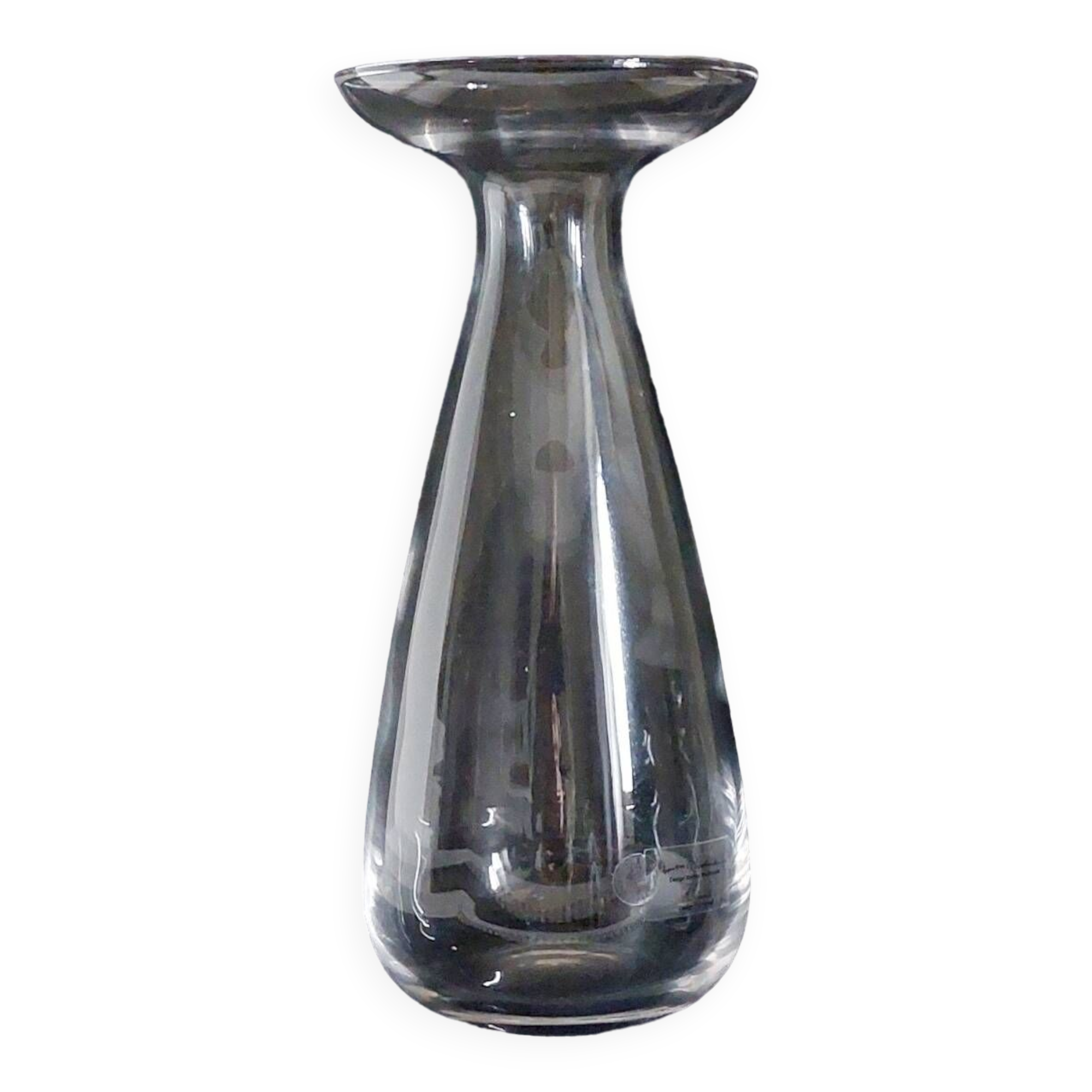 Blown glass designer vase