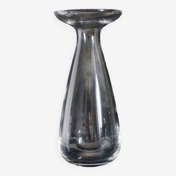 Vase design verre soufflé