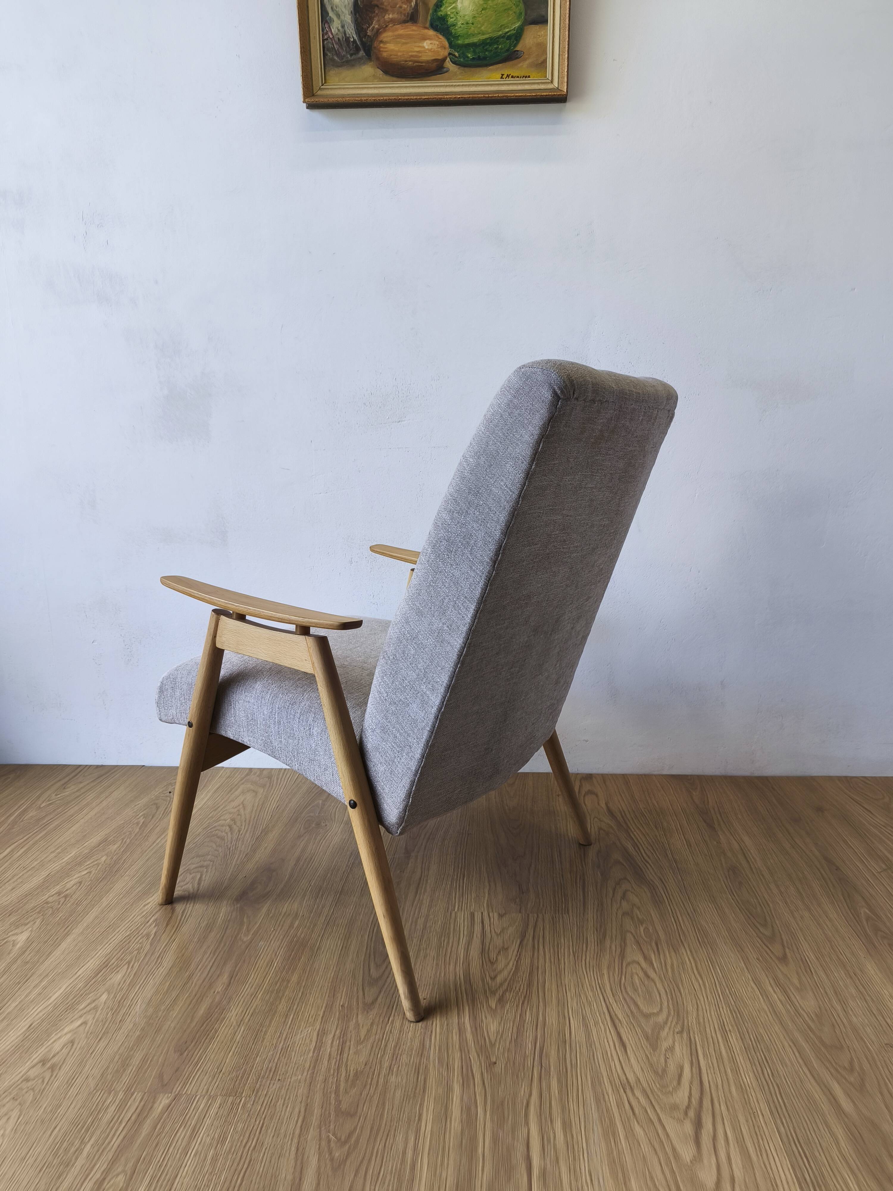 Designer armchair by J. šmidek, 1970s.