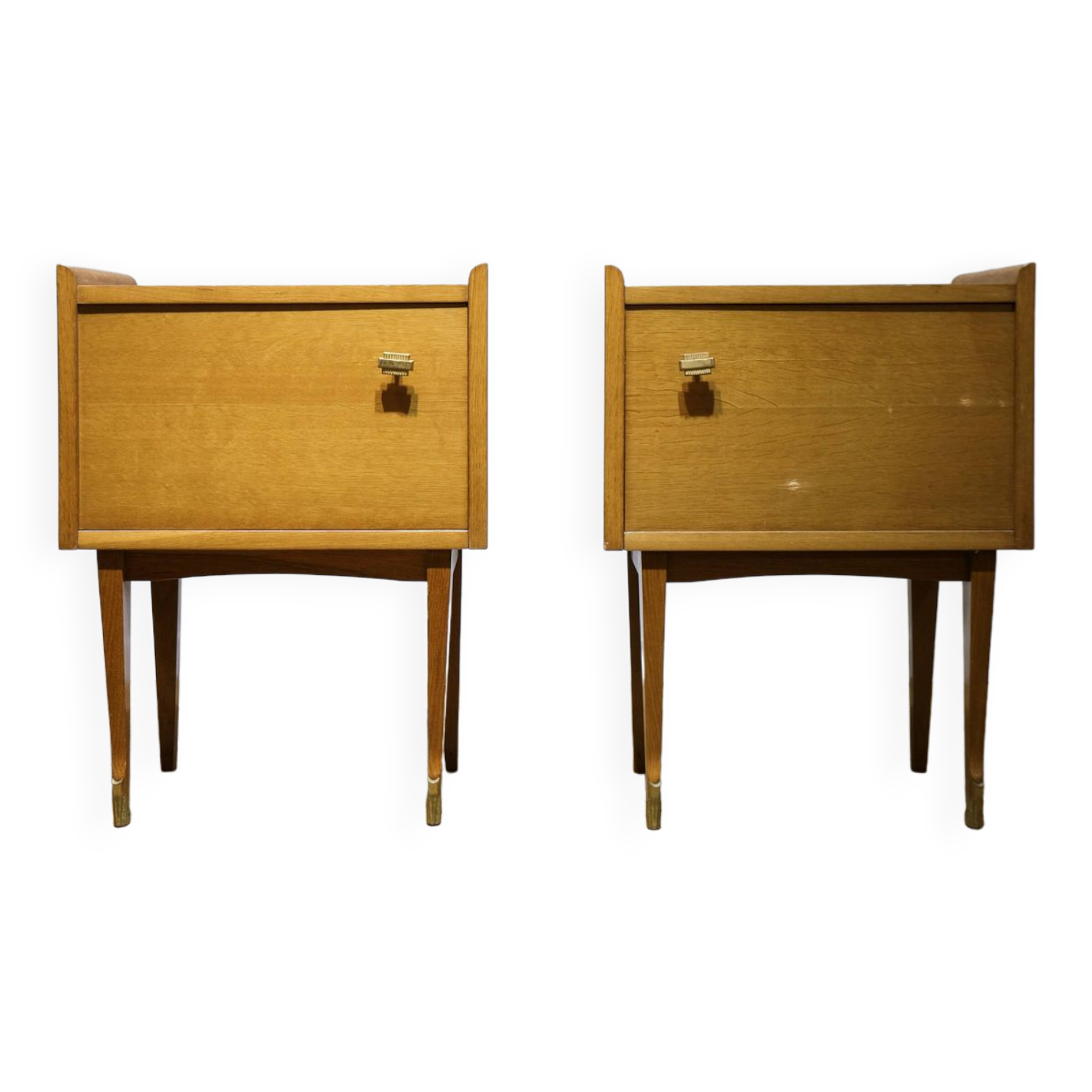 Pair of vintage bedside tables