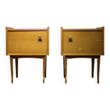 Pair of vintage bedside tables