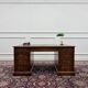 Classic English Desk with Black Inlay