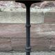 Vintage coffee pedestal table