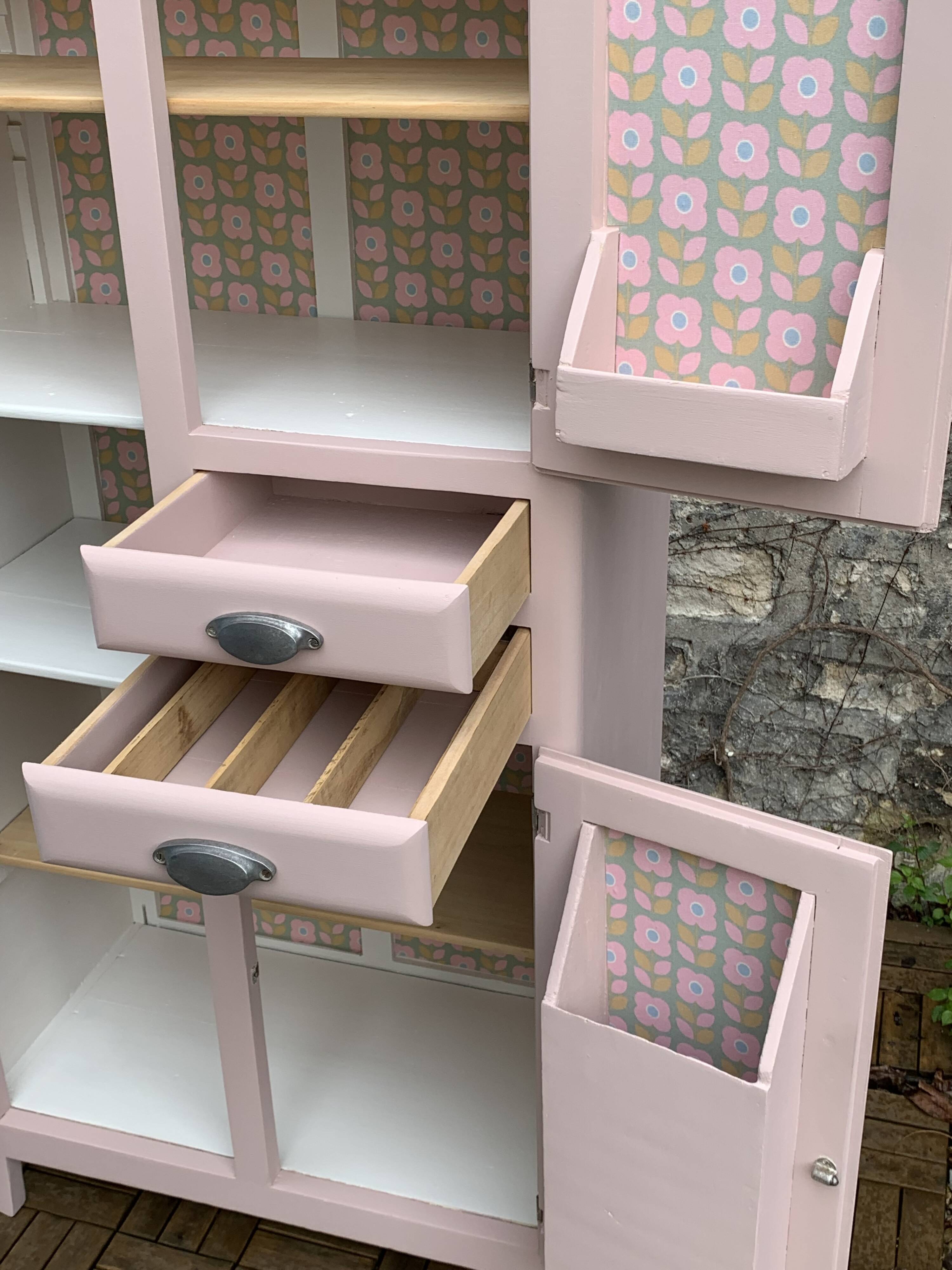 Mado powder pink buffet cabinet 1950