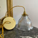 Vintage Holophane pendant light
