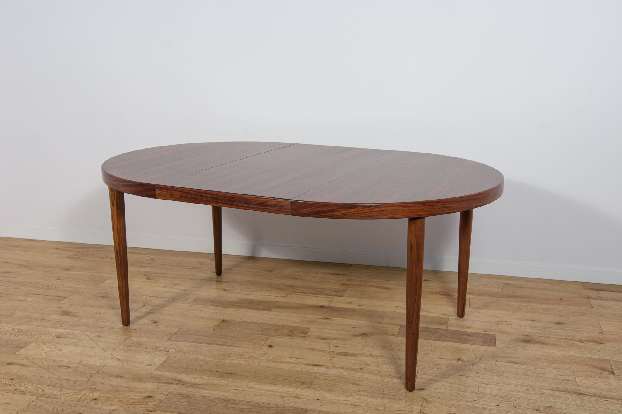 Mid-Century Extendable Rosewood Dining Table by Kai Kristiansen for Feldballes Furniture Factory, Denmark, 1960s