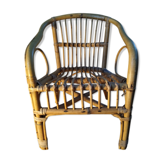 Children's rattan chair