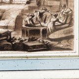 Pair of framed engravings, Claude Lorrain