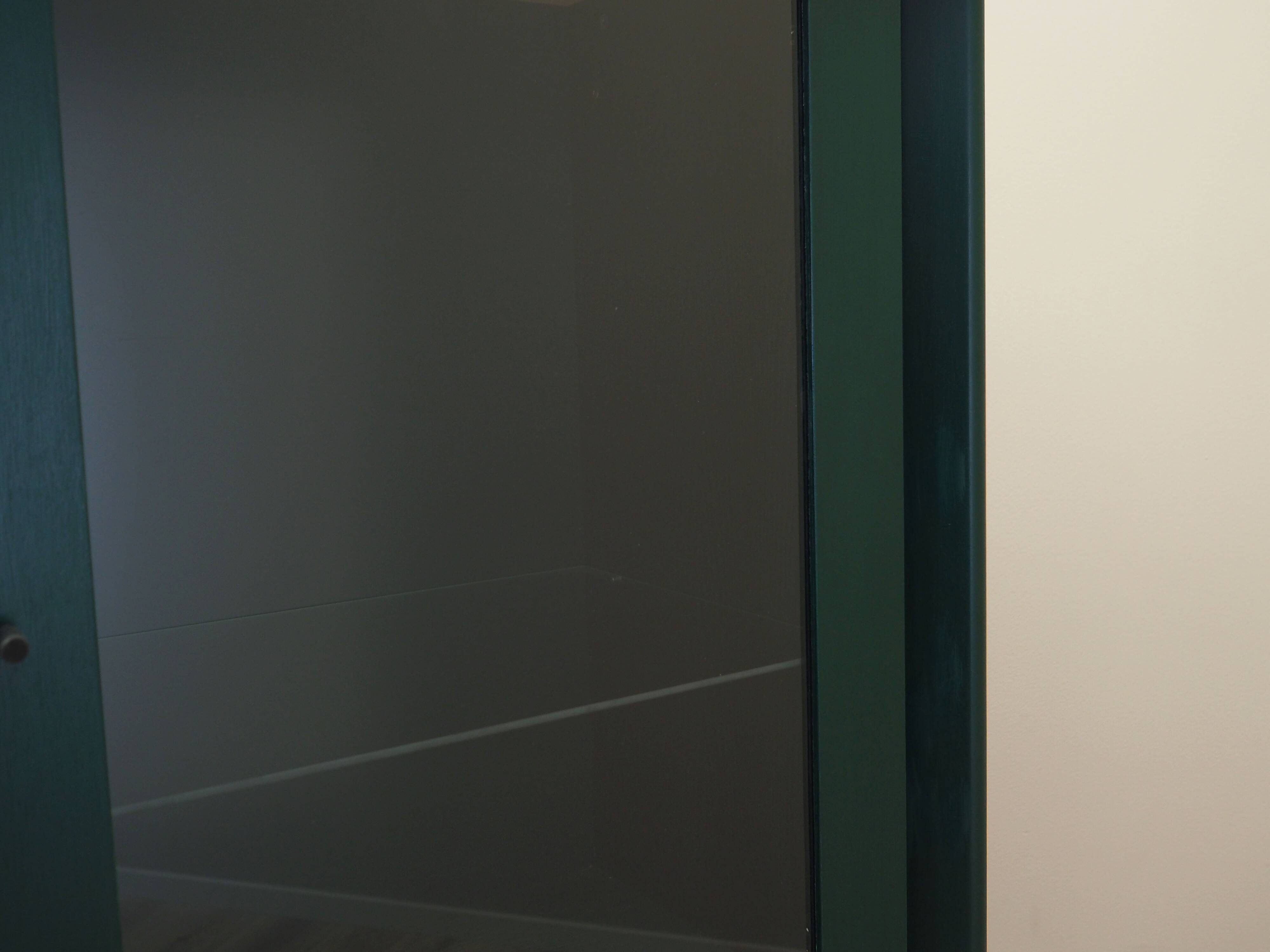 Vitrine en chêne, design danois, années 1980, production : Danemark