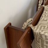 Banquette murale années 1970