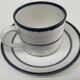set of 7 coffee cups + saucers - vintage Rörstrand - Scandinavian design