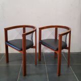 Scandinavian rope chairs by Niels Jørgen Haugesen for Tranekaer Denmark