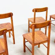 Ensemble de six chaises de salle à manger par Rainer Daumiller