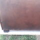 Paire de fauteuils club en cuir marron