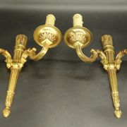 Pair of Louis XVI style wall sconces