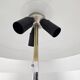 Lampe à poser champignon en métal chromé, Italie 1970