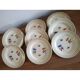 12 plates in Gien porcelain