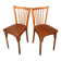 Pair of Baumann 53 chairs