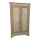 Natural wood wardrobe