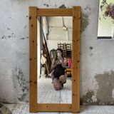 80s pine mirror