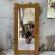 80s pine mirror