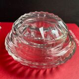 Bonbonnière or cotton box Baccarat model Monique - Art Deco