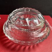 Bonbonnière ou boîte à coton Baccarat modèle Monique - Art déco