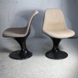 2 chaises Orbit, édition Herman Miller. Design Farner & Grunder, circa 1970.