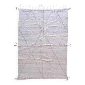 Kilim Rug Zanafi Gray - 300 x 186 cm