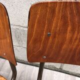 Lot of 6 vintage Marko 60s chairs