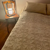 Old cotton bed throw