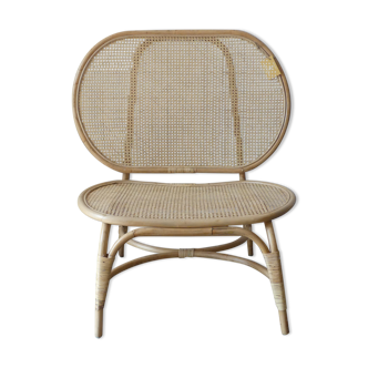 Relax armchair in rattan and canning de balî