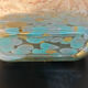Multicolored glass vase