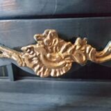 Small grey dresser patinated Louis XV style