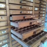 Drawer printer cabinet