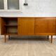Enfilade scandinave vintage en teck signée Clausen & Son, années 60