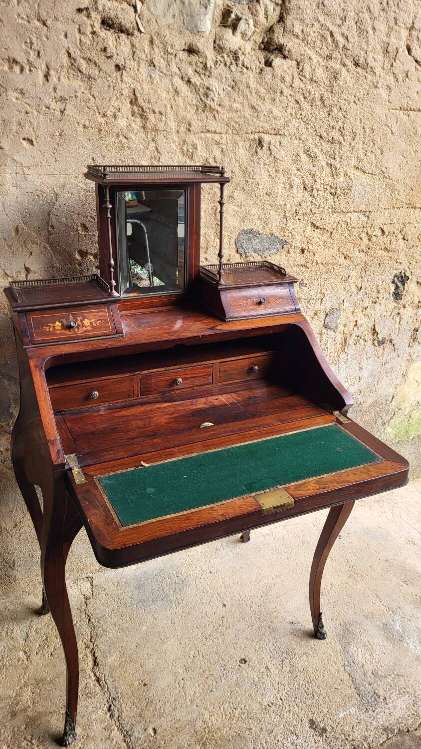 Sloping desk 19th century Louis XV style