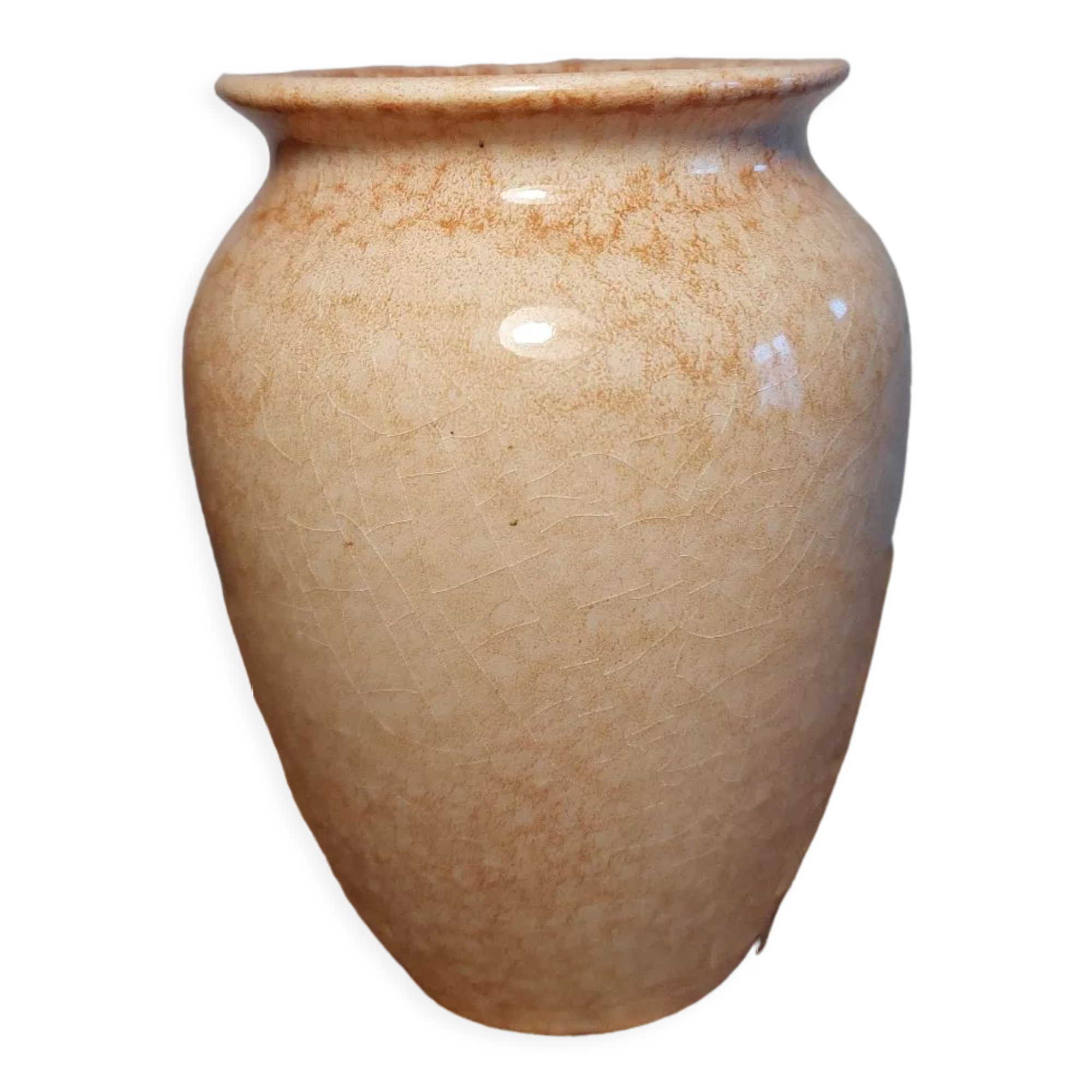 Hand painted Zell ceramic vase