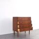 Commode en teck danois des années 1960.