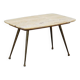Vintage coffee table in onyx and brass, design, Italy, 1950s-1960s