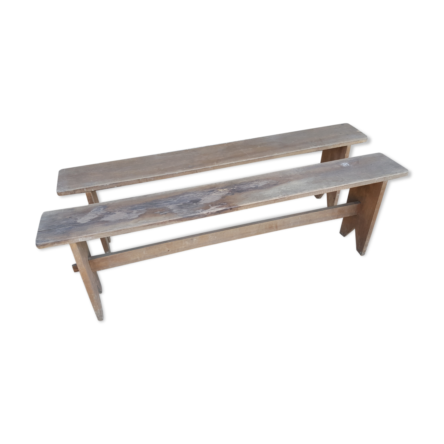 Pair of old benches