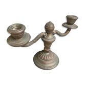 Bronze chandelier aged by time