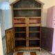 rustic Wabi-Sabi wardrobe in solid beech.