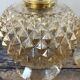 Pair of golden globe wall lights