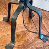 Jean touret and artisans de marolles - rooster floor lamp