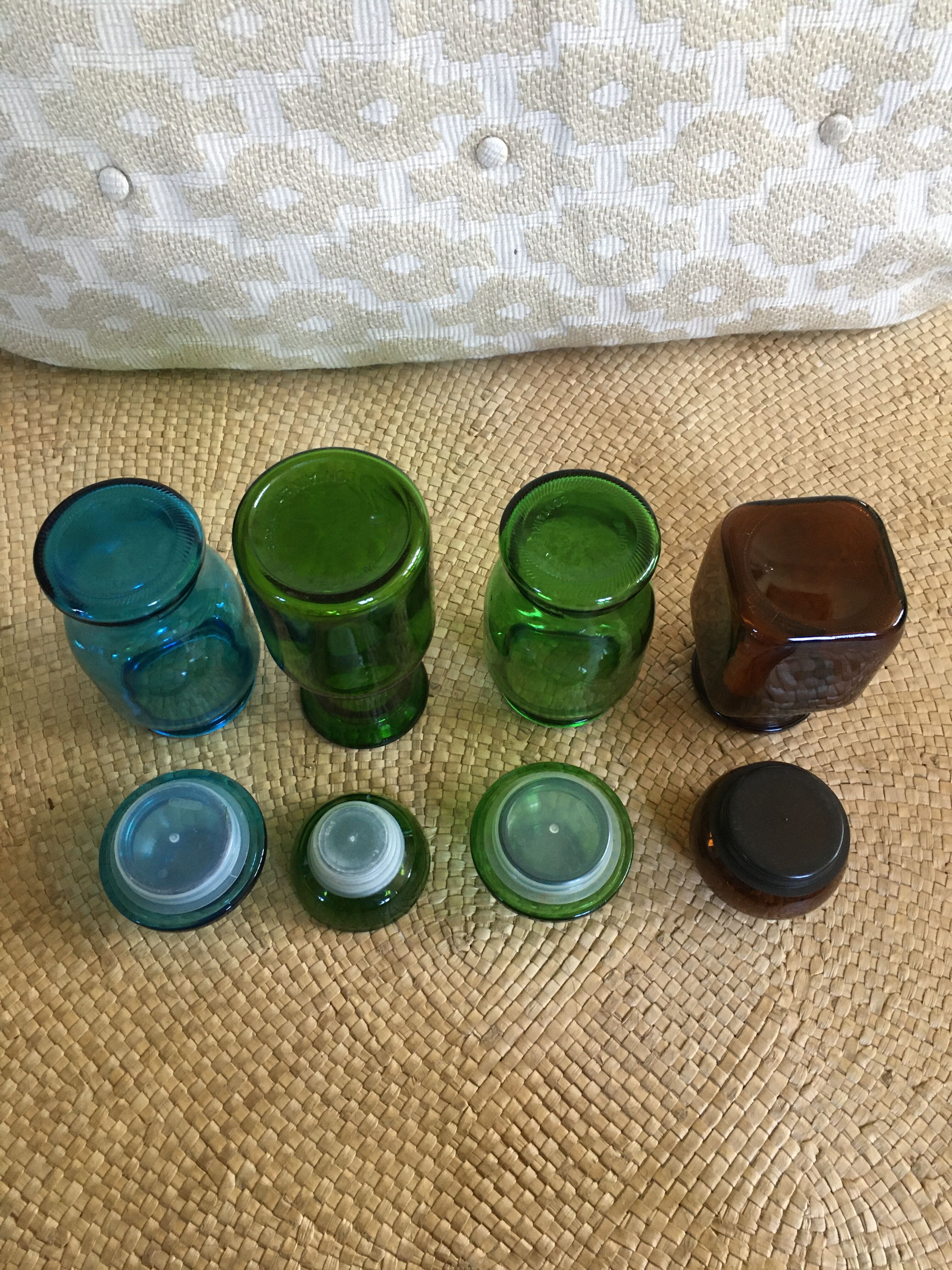 Lot of 4 jars