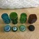 Lot de 4 bocaux