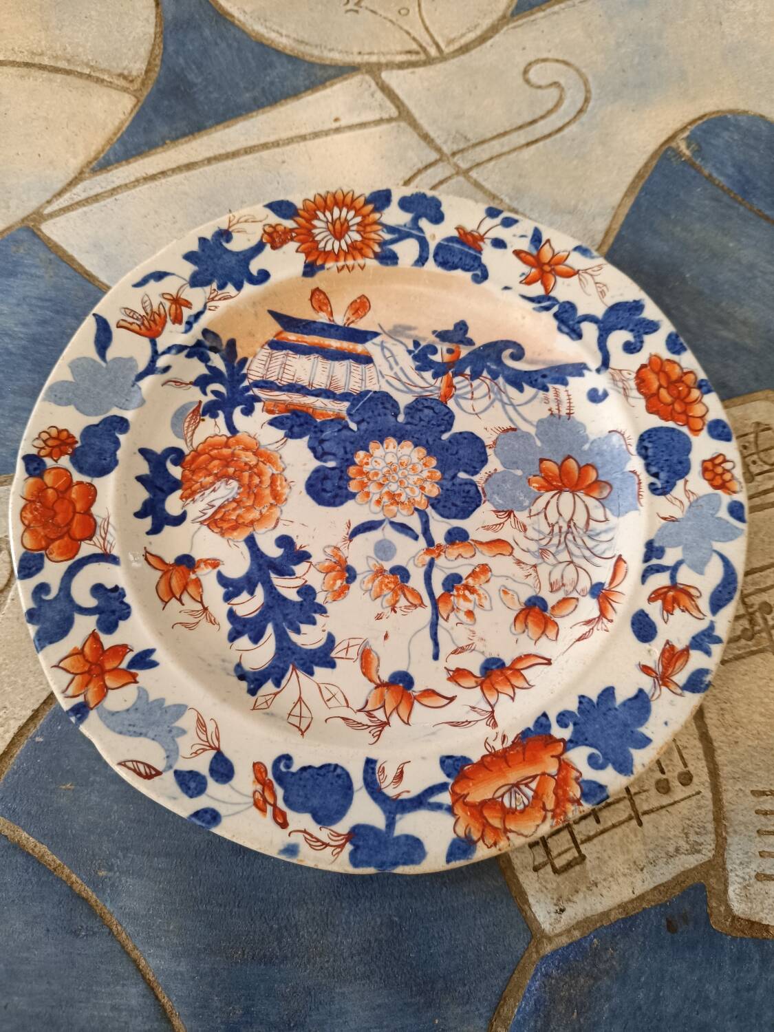Mason's Ironstone plate, early 19th century