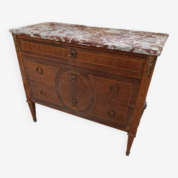 Inlaid chest of drawers